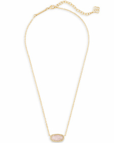 Elisa Pendant Necklace in Gold
