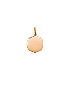Davis Small Charm in 18k Rose Gold Vermeil