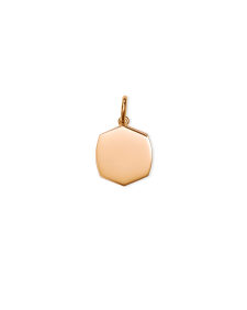 Davis Small Charm in 18k Rose Gold Vermeil