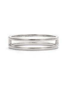 Bennett Double Ring in Sterling Silver
