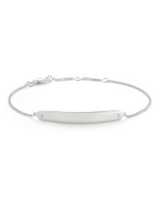 Mattie Bar Delicate Bracelet in Sterling Silver
