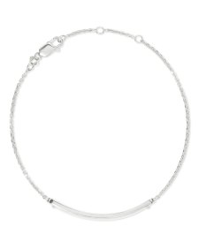 Mattie Bar Delicate Bracelet in Sterling Silver