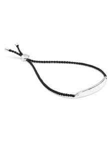 Mattie Bar Cord Bracelet in Sterling Silver