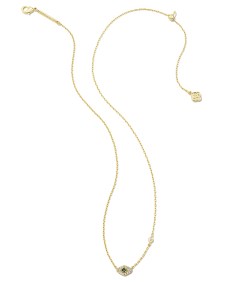 Ashrafa Eye Short Pendant Necklace