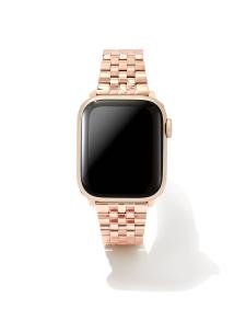 Alex 5 Link Watch Band in Rose Gold Tone Stainless Steel