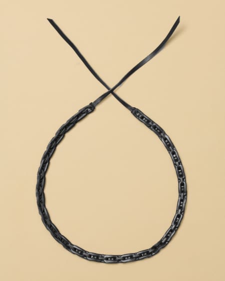 Leather Link Hat Band