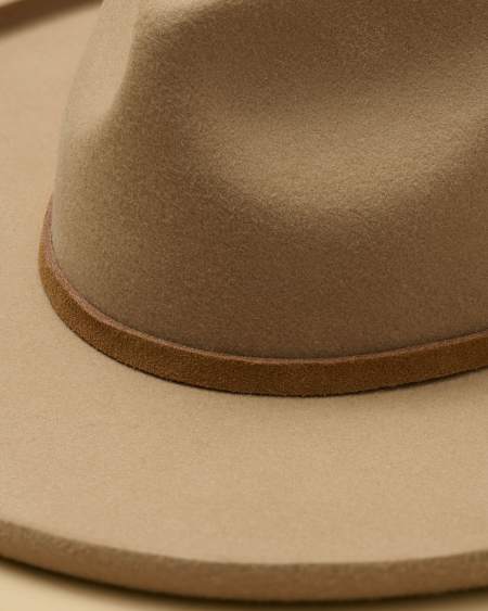 Suede Tie Hat Band