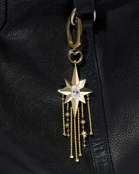 Fate Star Gold Bag Charm
