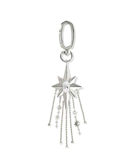 Fate Star Silver Bag Charm