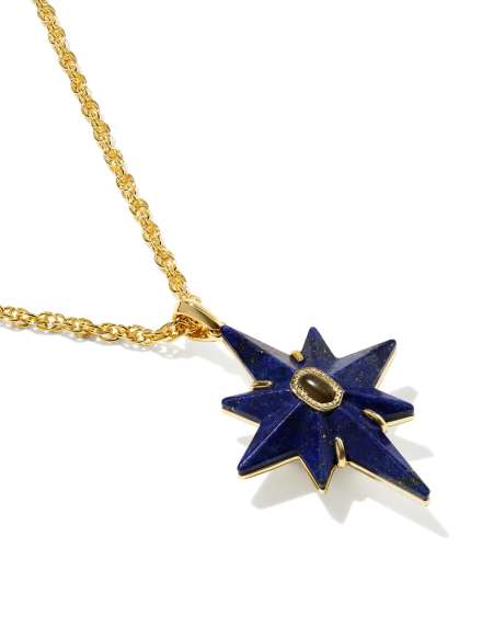 Fate Star Gold Short Pendant Necklace
