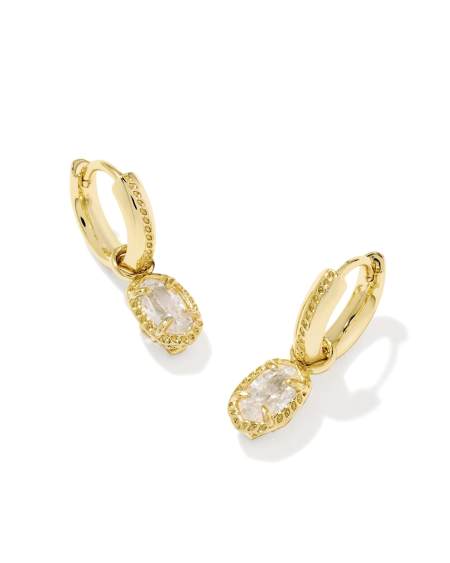 Mini Ellie Luxe Gold Huggie Earrings