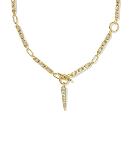 Fate Gold Lariat Necklace