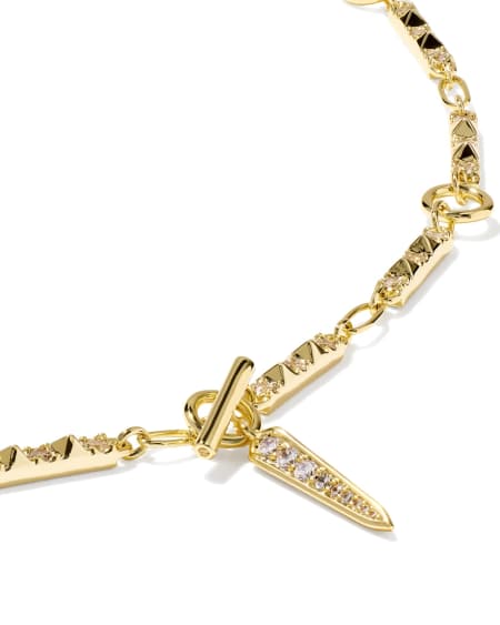Fate Gold Lariat Necklace