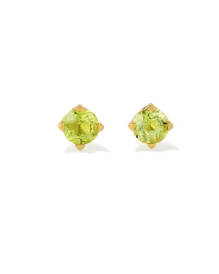 Maisie 18k Yellow Gold Vermeil August Stud Earrings