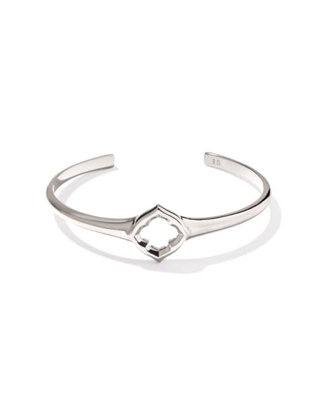 Dira Open Frame Sterling Silver Cuff Bracelet