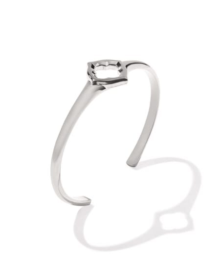 Dira Open Frame Sterling Silver Cuff Bracelet