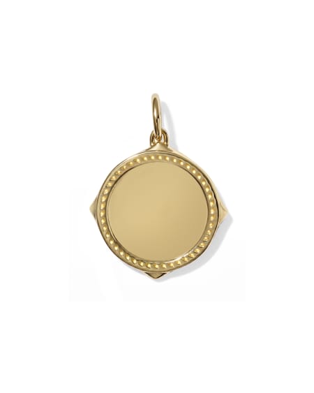 Star of David Sunray 18k Gold Vermeil Charm