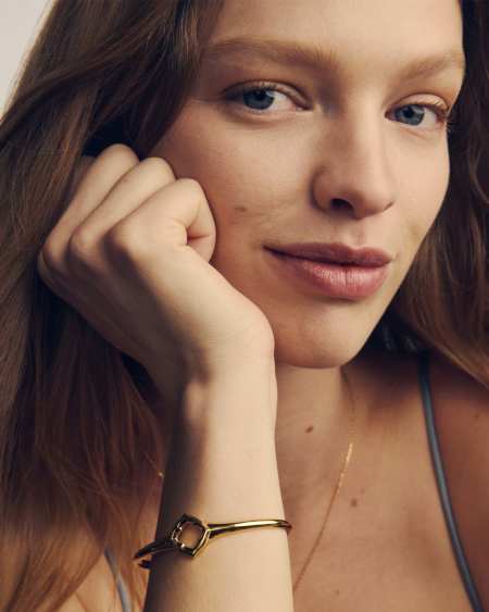 Dira Open Frame Cuff Bracelet