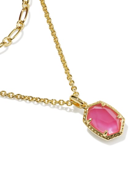 Daphne Gold Frame Multi Strand Necklace