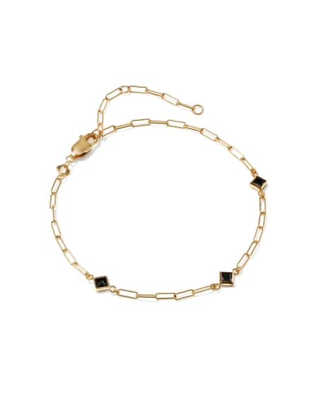 Mikah 14k Gold-Filled Paperclip Bracelet