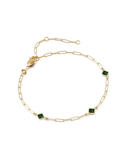 Mikah 14k Gold-Filled Paperclip Bracelet