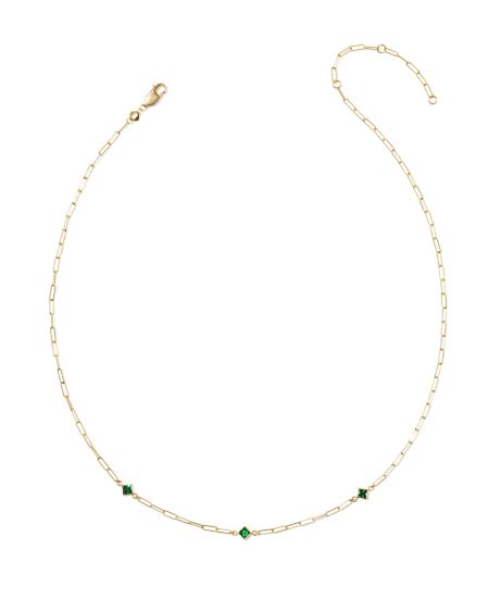 Mikah 14k Gold-Filled Paperclip Necklace