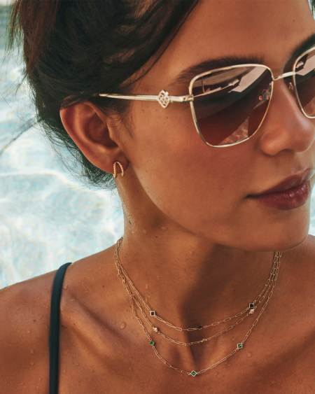 Mikah 14k Gold-Filled Paperclip Necklace