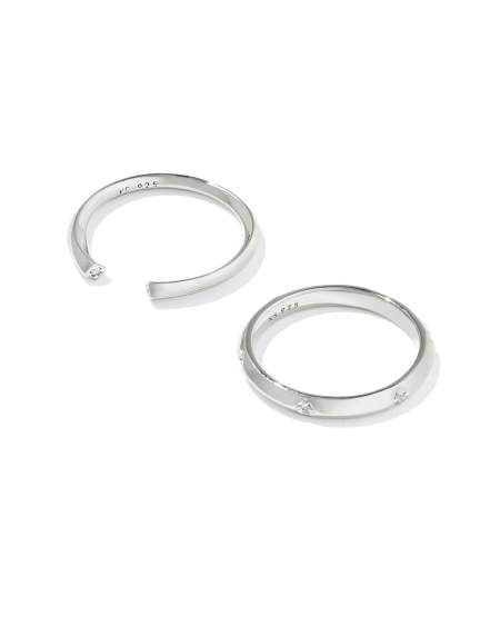 Alani Sterling Silver Ring Set