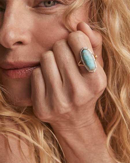 Dani 14k Yellow Gold Cocktail Ring