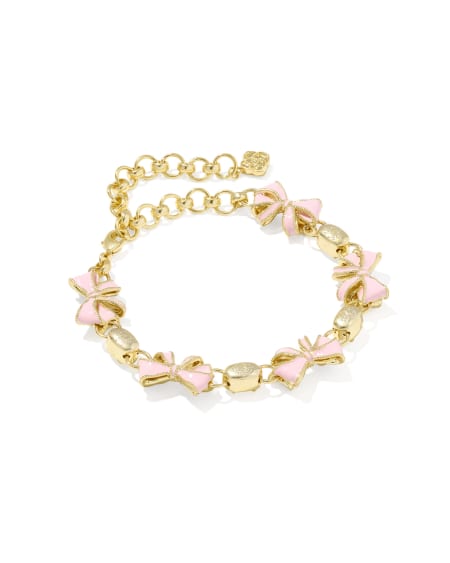 Kendra Scott x LoveShackFancy Bow Delicate Chain Bracelet 
