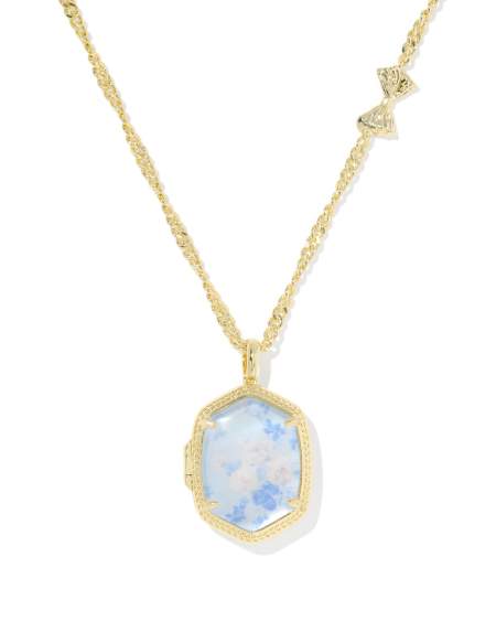 Kendra Scott x LoveShackFancy Daphne Gold Locket Necklace
