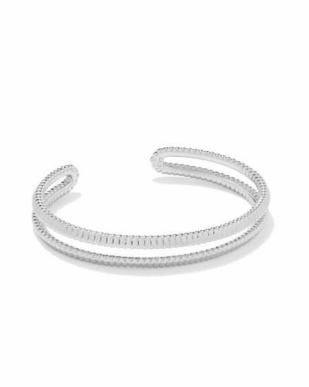 Layne Silver Cuff Bracelet