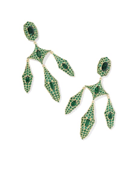 Bella Gold Statement Earrings