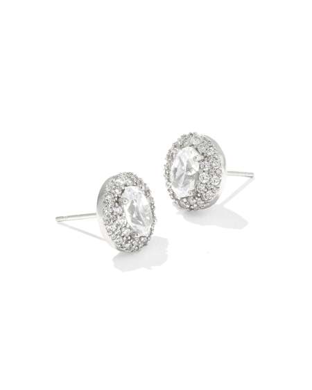 Bella Silver Stud Earrings