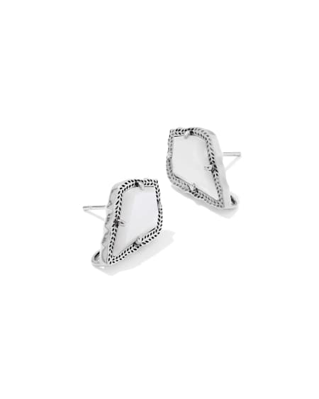 Dolly Parton x Kendra Scott Butterfly Vintage Silver Convertible Statement Earrings