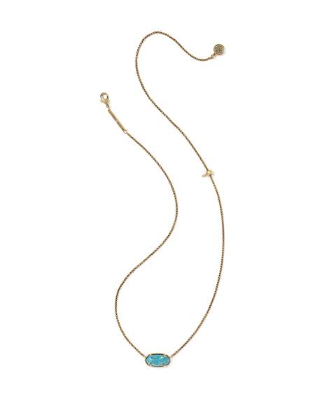 Dolly Parton x Kendra Scott Elisa Vintage Gold Short Pendant Necklace