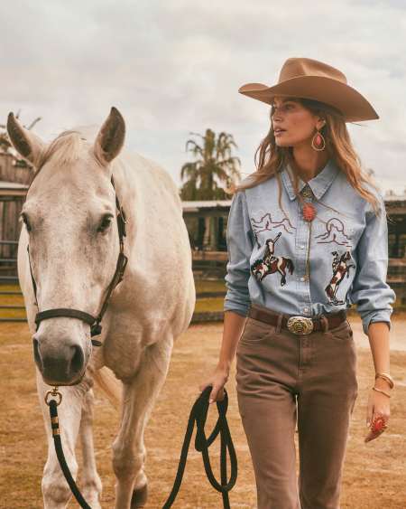 Yellow Rose Plaque Belt Buckle in Mixed Metal