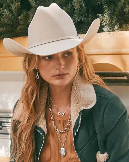 Beau Vintage Silver Pave Short Pendant Necklace in White CZ