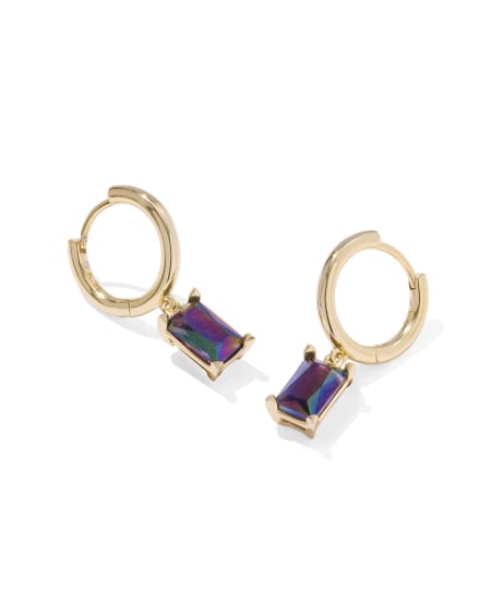 Ashley Gold Huggie Earrings