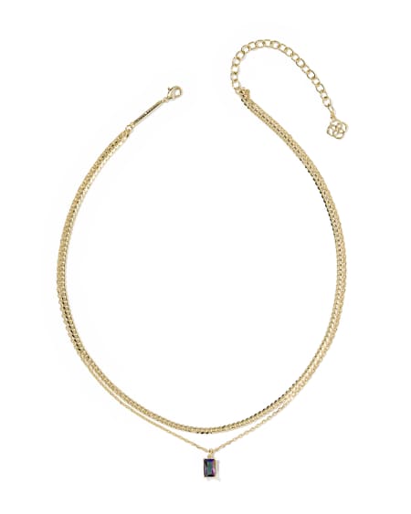 Ashley Gold Multi Strand Necklace
