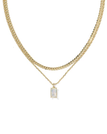 Ashley Gold Multi Strand Necklace