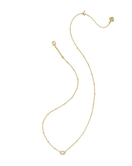 Mini Elisa Gold Satellite Short Pendant Necklace