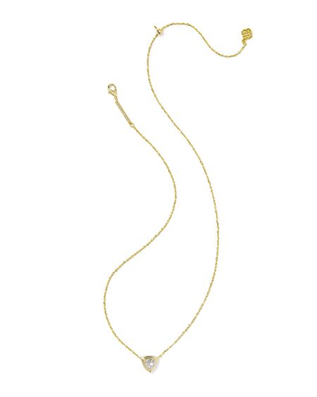 Arden Gold Short Pendant Necklace