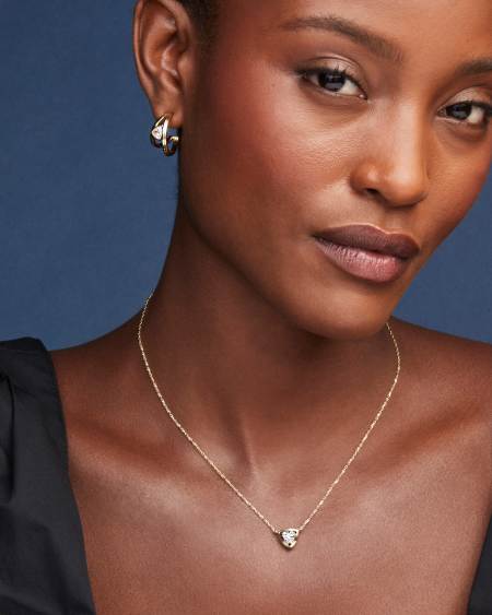 Arden Gold Short Pendant Necklace