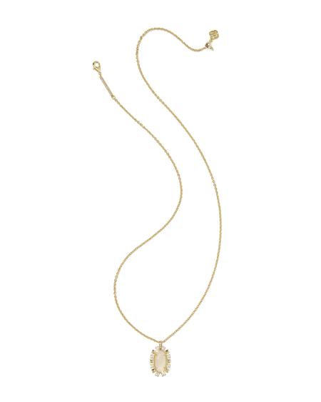 Shanley Gold Short Pendant Necklace