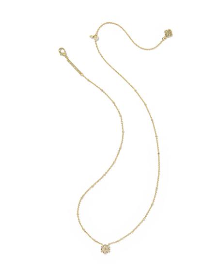 Mylah Gold Short Pendant Necklace