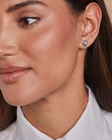 Ari Heart Chain Anklet in 18k Yellow Gold Vermeil