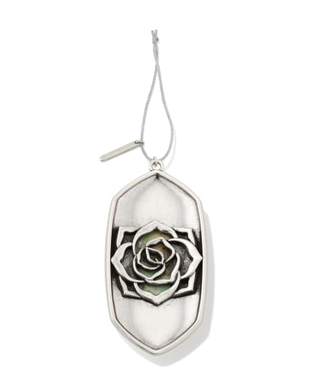 Keziah Ornament in Vintage Silver