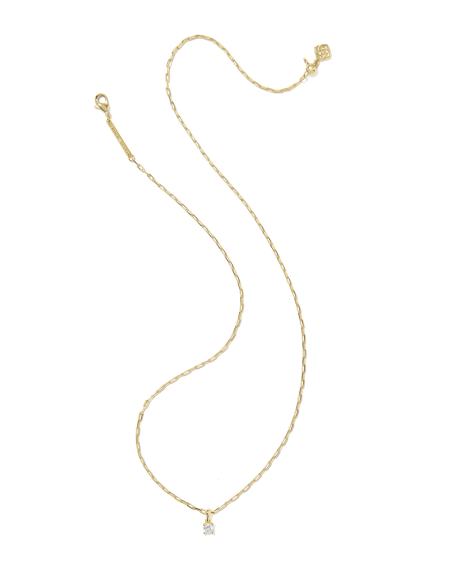 Lexi Gold Short Pendant Necklace 