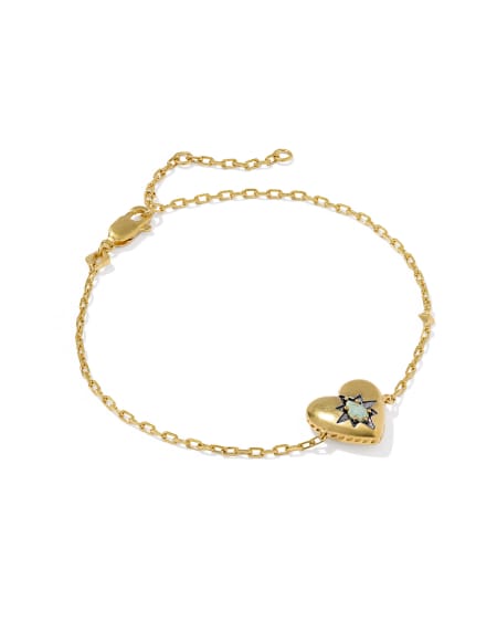 Adia Heart Delicate Chain Bracelet 